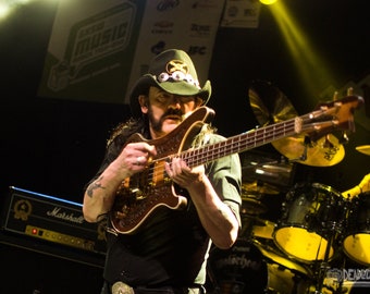 Motörhead performing live at Austin Music Hall during SXSW in Austin, Texas in 2010 Music Wall Art Print