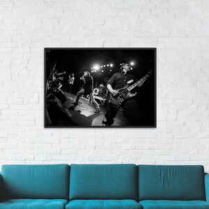 The Jesus Lizard performing live at Exit/In on July 14, 2009, in Nashville, Tennessee Music Wall Art Print image 2