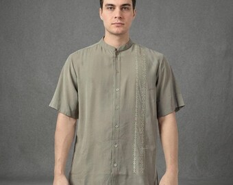 Dazel Series Itang Yunasz Koko Camisa Hombre Musulmán Manga Corta Túnica