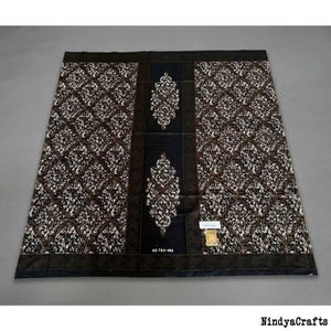 Javanesisk batik bönesarong Astex 052 bomull herrkomfort wrap etisk indonesisk traditionell kjol