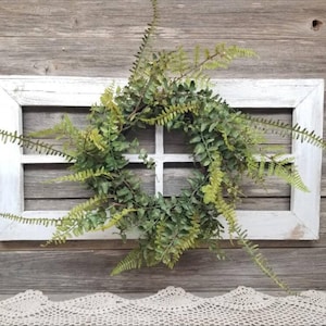 Single Farmhouse Distressed Frame Wall Decor