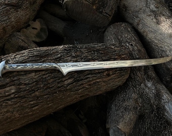 Custom Hand Forged Thranduil Sword: Medieval Steel Replica