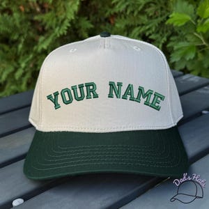 Custom Embroidered Hat | Personalized Baseball Cap with Text | Custom Name Hat | Monogram Gift | Custom Cap for Men/Women