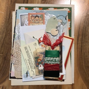 Christmas Junk Journal Ephemera Pack