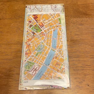 Collection of Vintage Road Map Ephemera