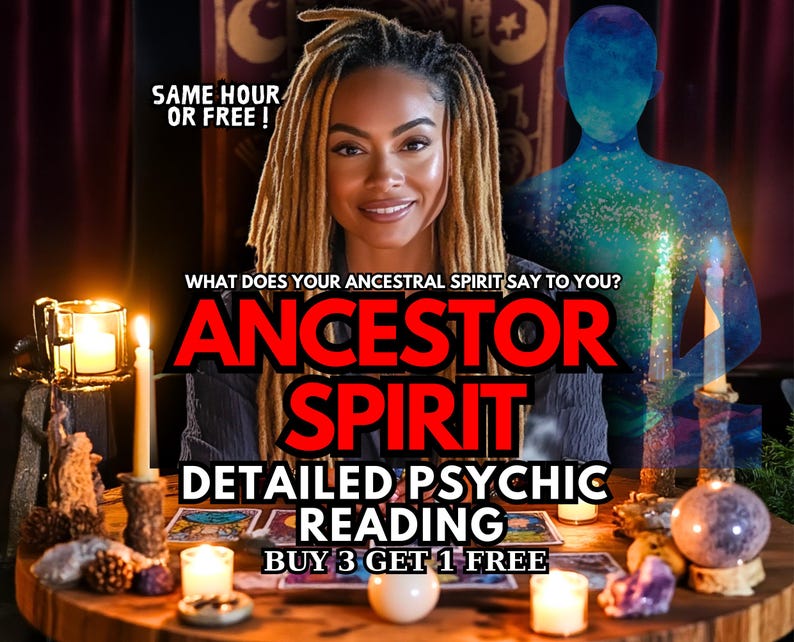 SAME HOUR Psychische Lesung, Verbindung zu den Führern der Vorfahren, Mittlere Lesung, Psychische Lesung, Tarot-Lesung, Same Hour Reading Bild 1