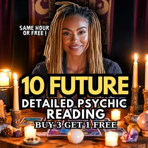 SAME HOUR 10 Future Psychic Predictions, Medium Reading, Psychic Reading,Tarot Reading, Same Hour Reading, Fast Reading, Card Reader