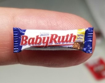 Chocolate candy bar dollhouse miniature