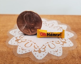 Chocolate candy bar dollhouse miniature