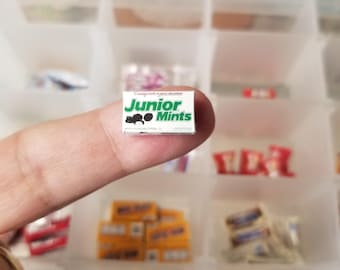 box of candy chocolate mints