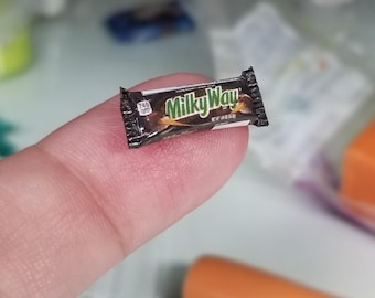 chocolate candy bar dollhouse miniature