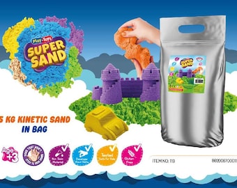 Super Sand: Arena cinética de 5 kg para niños