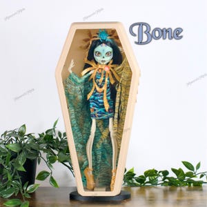 Minnow’s Modular Coffin Display (Bone)