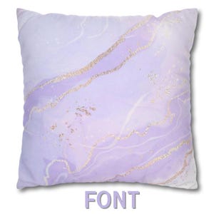 Elegant Marble Pillowcase, Home Decor, Bedroom Accents, Square Cushion Cover, Luxury Pillow Sham, Decorative Throw Pillow