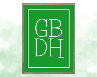 Philadelphia Eagles Poster: Go Birds DH Home Dekor (PDF Download)