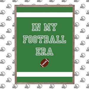Super Bowl Printable, In My Football Era, Super Bowl, Super Bowl Party, Super Bowl Decorations, Football Decor