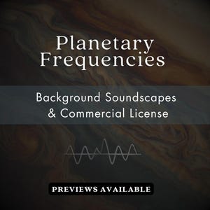 Paisajes sonoros de meditación de fondo de frecuencia planetaria (con licencia comercial)