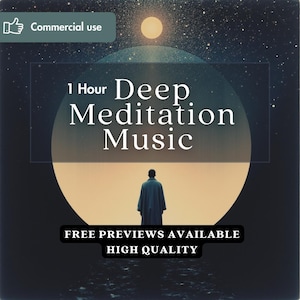 Deep Meditation Music for Transcendence, Non-duality and Presence  - 75 minutes - Five 15 minute tracks