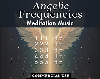 Música de meditación o hipnosis con frecuencias angelicales - 5 pistas de 30 min - Libre de regalías