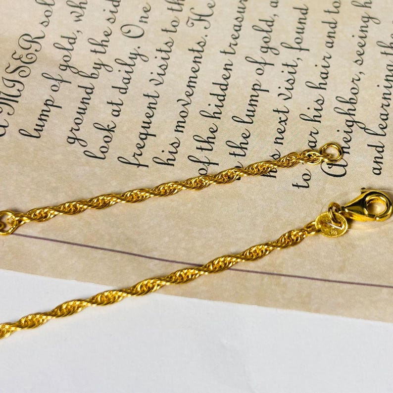 24K Pure Gold Chunky Interlocking Chain: Heavy Women Men's Necklace ...