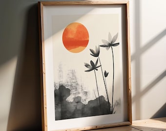 Lámina artística japonesa: Armonía zen