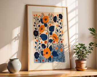 Lámina artística: Flores del folklore nórdico