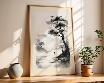 The Art and Technique of Sumi-e Japanese Ink Painting -ukai