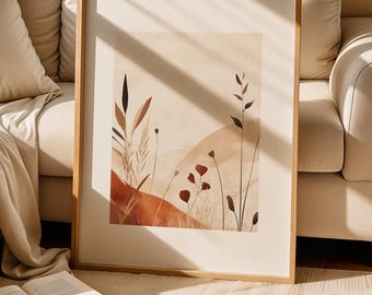 Lámina artística japonesa: Estudio en óxido