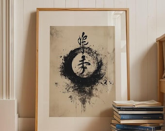 Impresión Ensō Cirlce: Zen Ensō