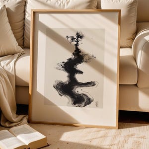 Unalome Poster: Zen in Bewegung