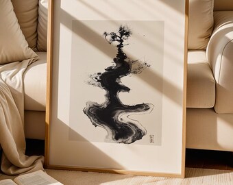 Unalome Poster: Zen in Motion