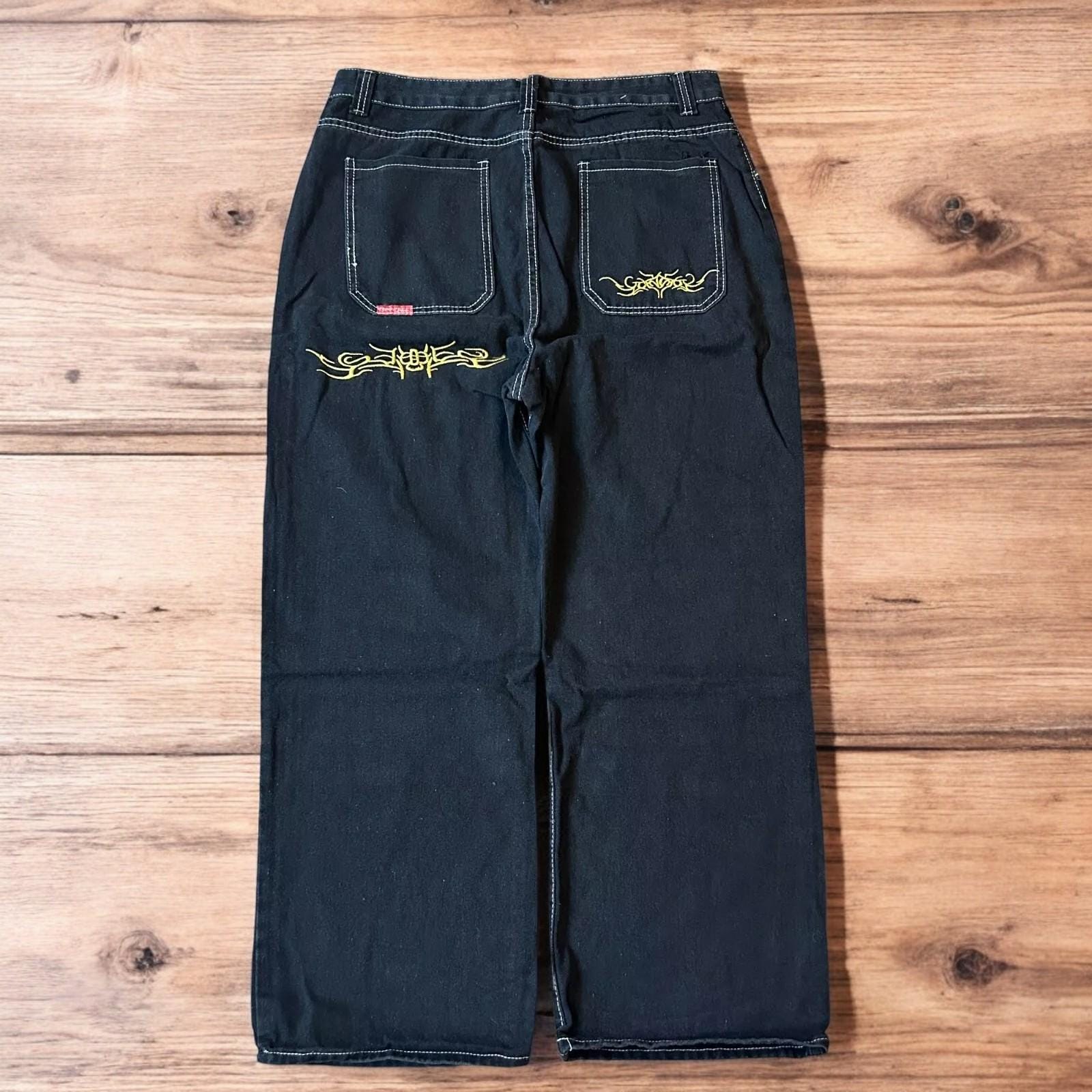 90’s JNCO JEANSブラックカーゴパンツ JNCO Black Vintage Jeans for Men for sale | eBay