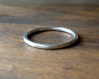 Simple Handmade Silver Ring