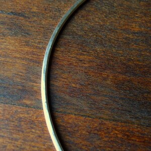 Bangle-Sterling Silver Thin Small-Simple image 3