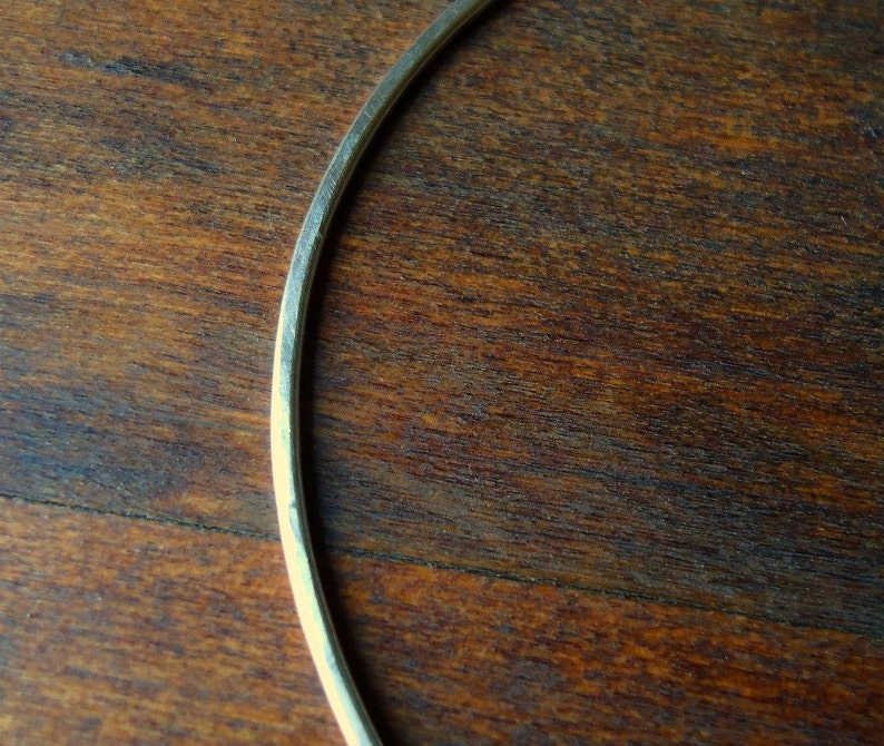 Bangle-Sterling Silver Thin Small-Simple image 3