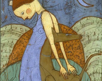 Evening Queen - Jenny Mendes Giclee Print - Limited Edition