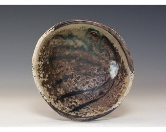 Hand Pinched Wood Fired Bowl by Jenny Mendes - Angel