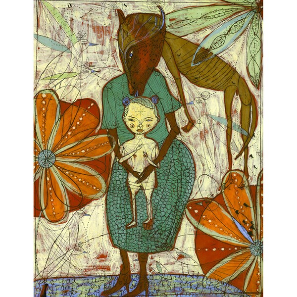 Special - Jenny Mendes - We Are Family - Limited Edition Giclee