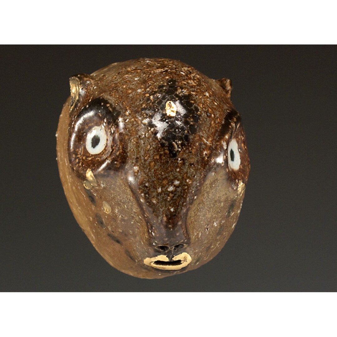 Ceramic Animal Head Wall Mask by Jenny Mendes Wiskey Wood Etsy