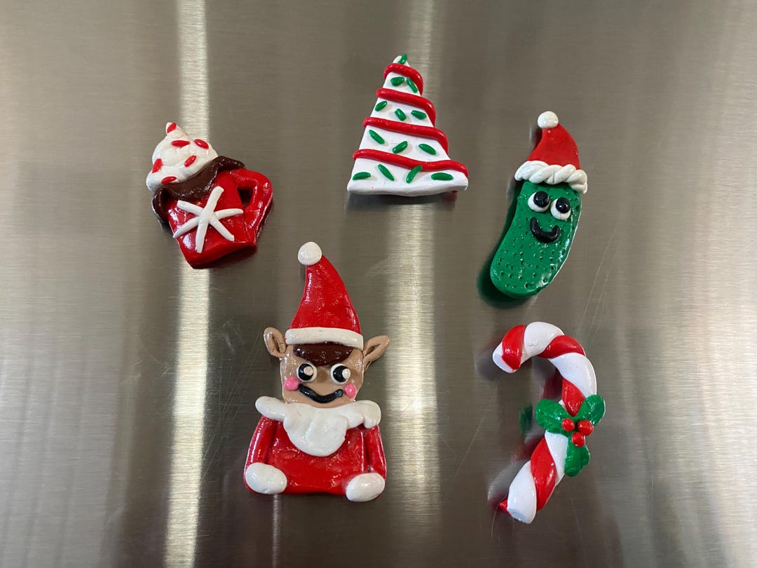 Christmas Refrigerator Magnets, Handmade in Upstate Ny. - Etsy