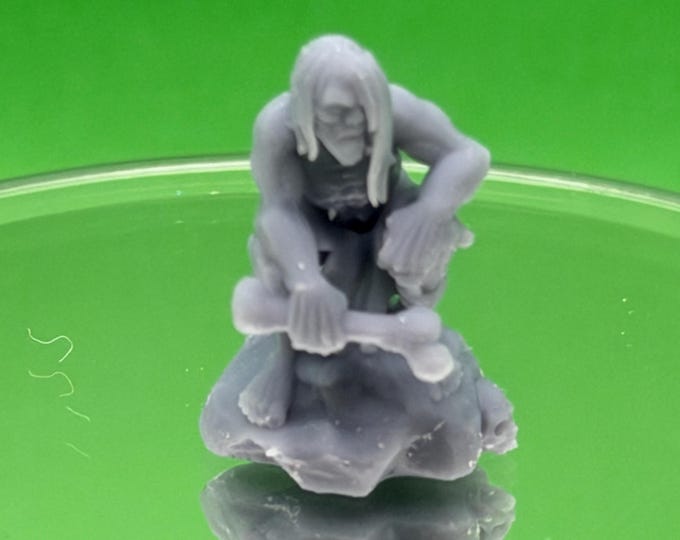 Ghoul Miniature Set 32mm | Undead Horror 3D Printed DnD RPG Figures | Dark Fantasy Wargame Unit | TTRPG Necromancer | Dungeon Master Gift