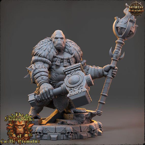 Varn Shadak - The Strongbacks of Castle Primatus| Daybreak Miniatures