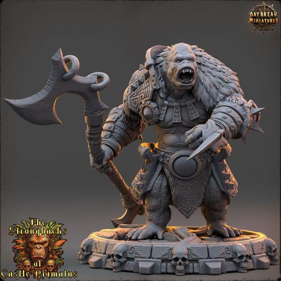 Zorak Soulgar- The Strongbacks of Castle Primatus| Daybreak Miniatures