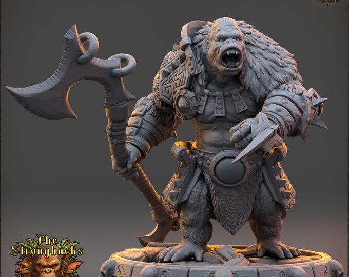 Zorak Soulgar- The Strongbacks of Castle Primatus| Daybreak Miniatures