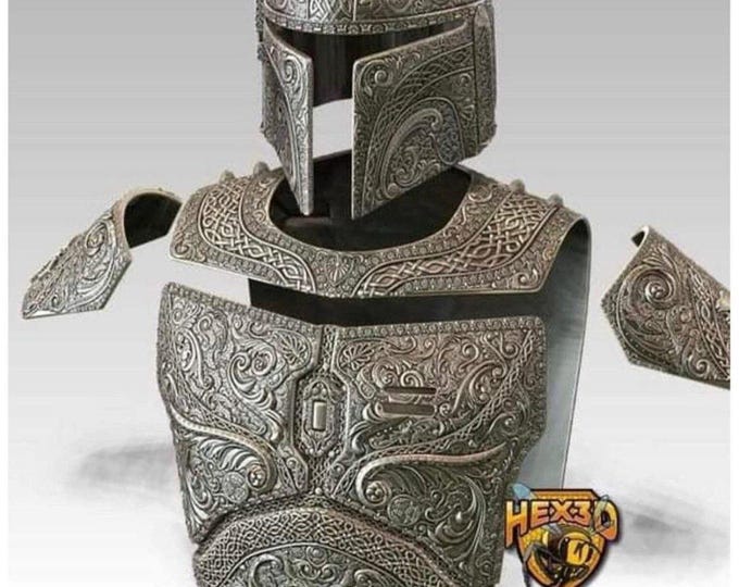 3D Printed Deluxe Cosplay Suit Full Armor Set | Unisex Commission Prop | FDM Made to Order