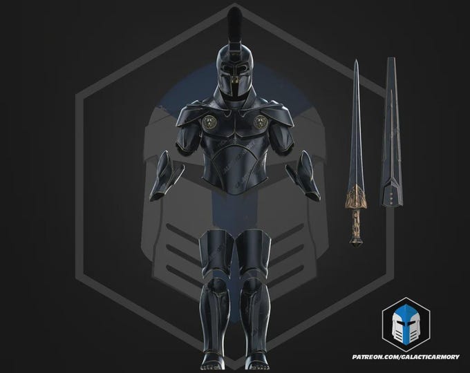King Agamemnon Greek Warrior Armor Set | Wearable PLA Cosplay Costume Prop