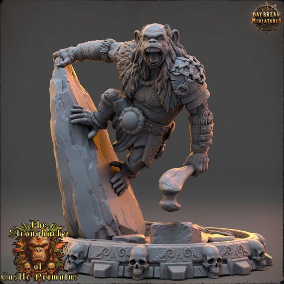 Tharn Duskaal - The Strongbacks of Castle Primatus| Daybreak Miniatures