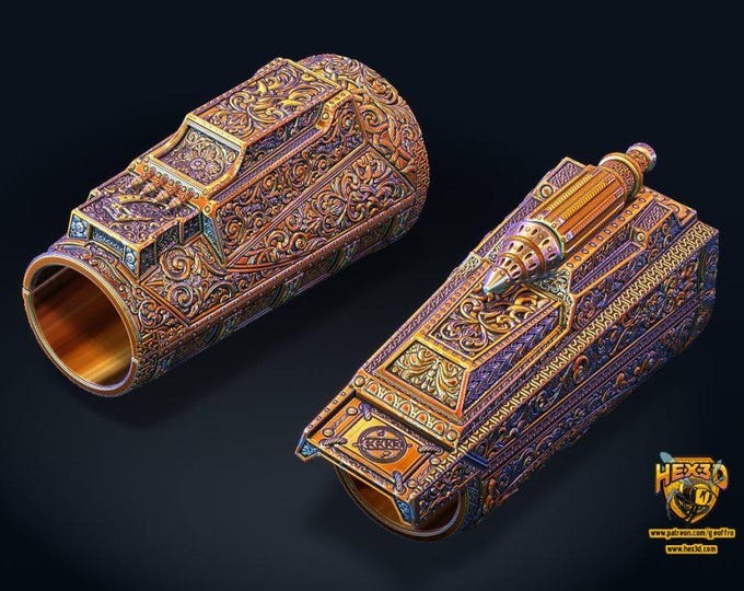 3D Printed Cosplay Gauntlets Deluxe Armor Prop | FDM Commission | Wearable LARP Hand Armor
