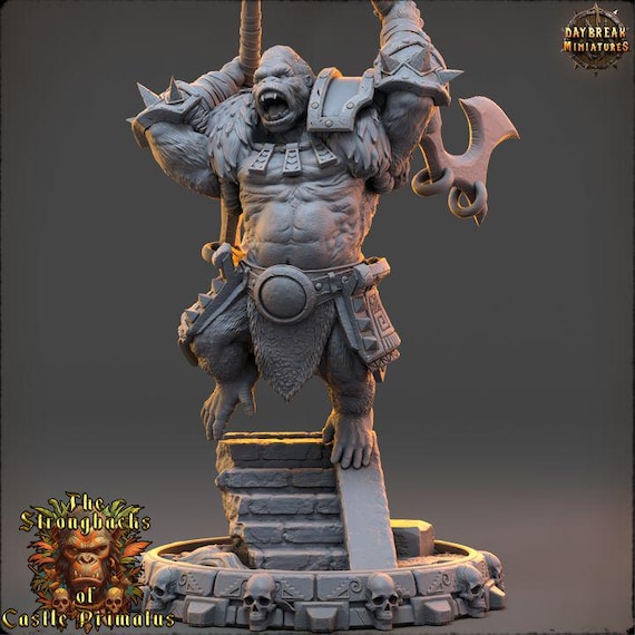 Kael Ithron - The Strongbacks of Castle Primatus| Daybreak Miniatures