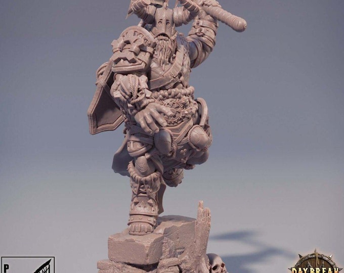 Preontz The Foreshadower 3D Miniature | Daybreak Miniatures Prophet | 32mm Resin DnD Tabletop RPG